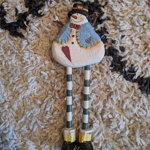Vintage Snowman Christmas Decoration